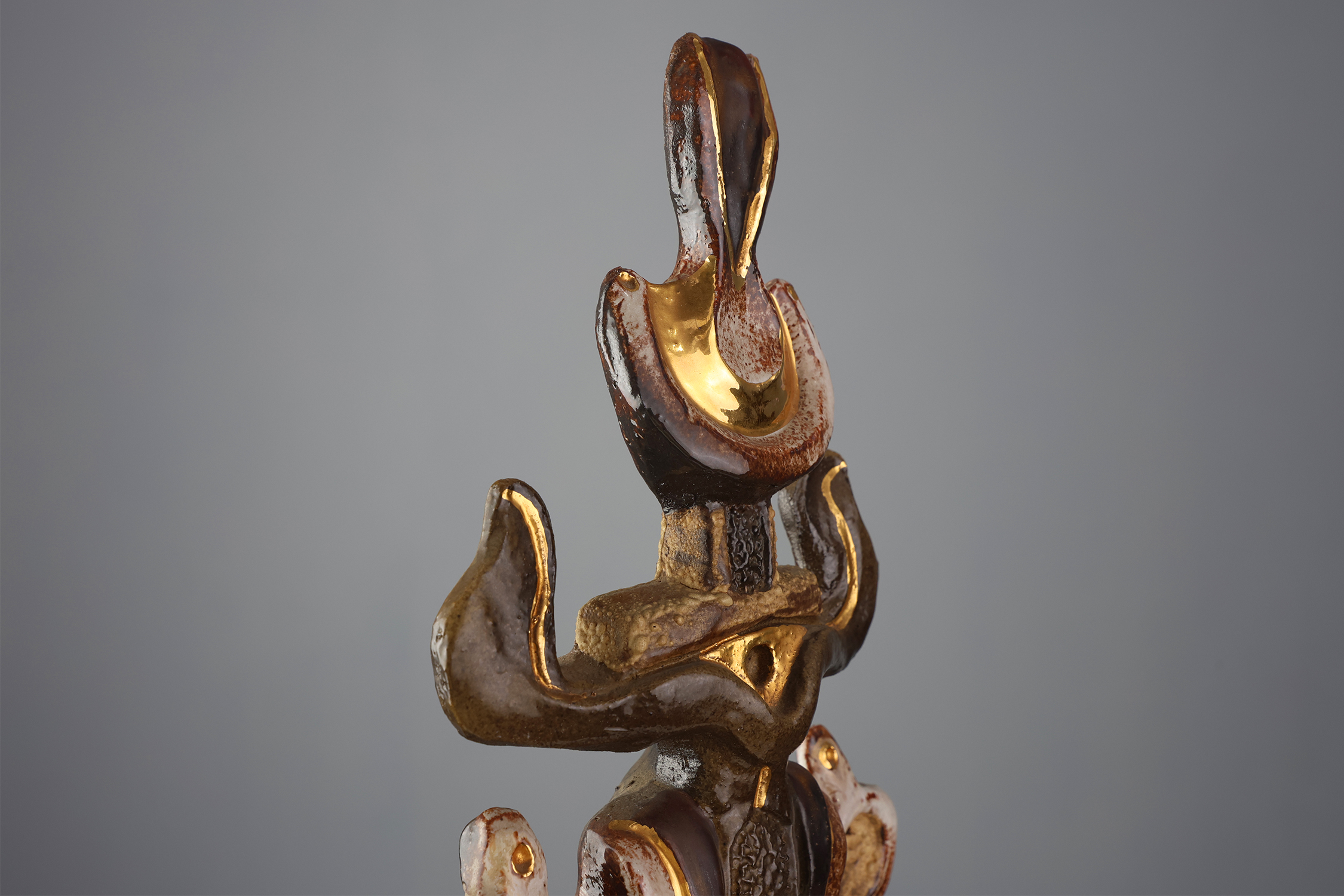 Totem signed and numbered by Elisabeth Vandeweghe for Perignem, Belgium, 1970sthumbnail